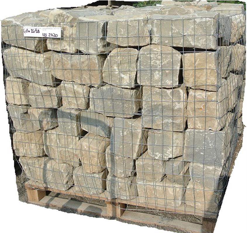 Small block natural split 18 on pallet