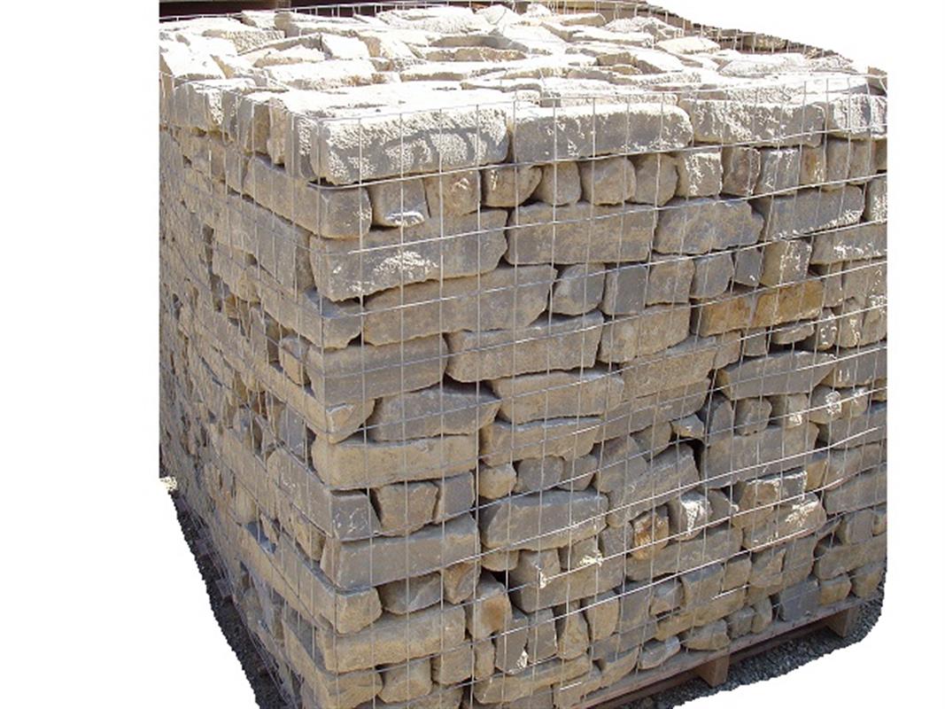 Small blocks natural split  6 on pallet