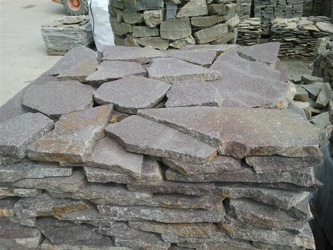 Porphyry crazy paving
