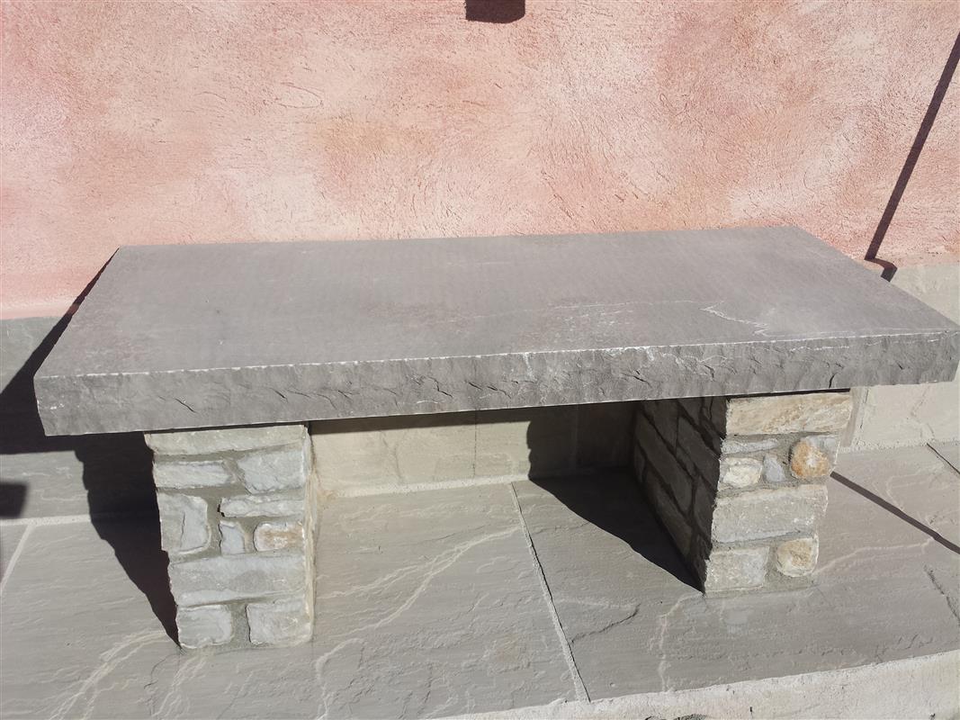 Banc en Pierre Naturelle sur mesure n°29