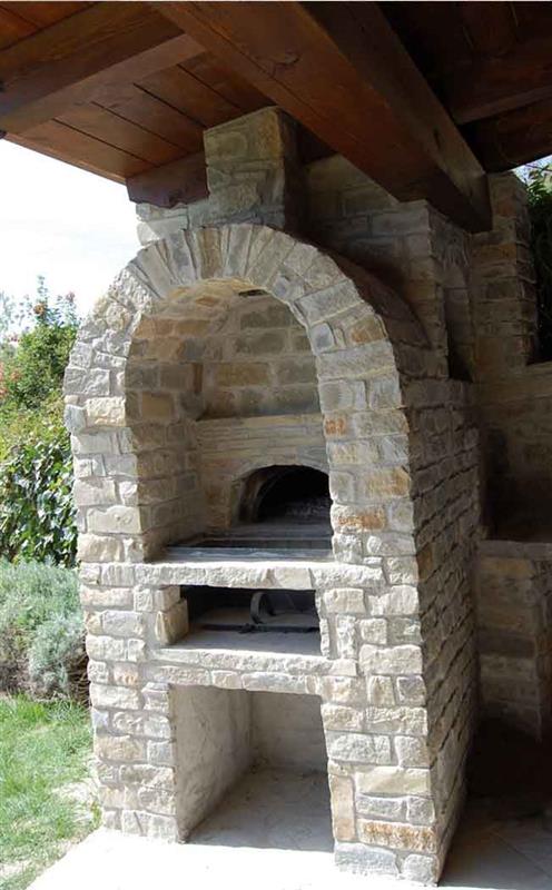 Forno esterno in Pietra di Langa Naturale n°5