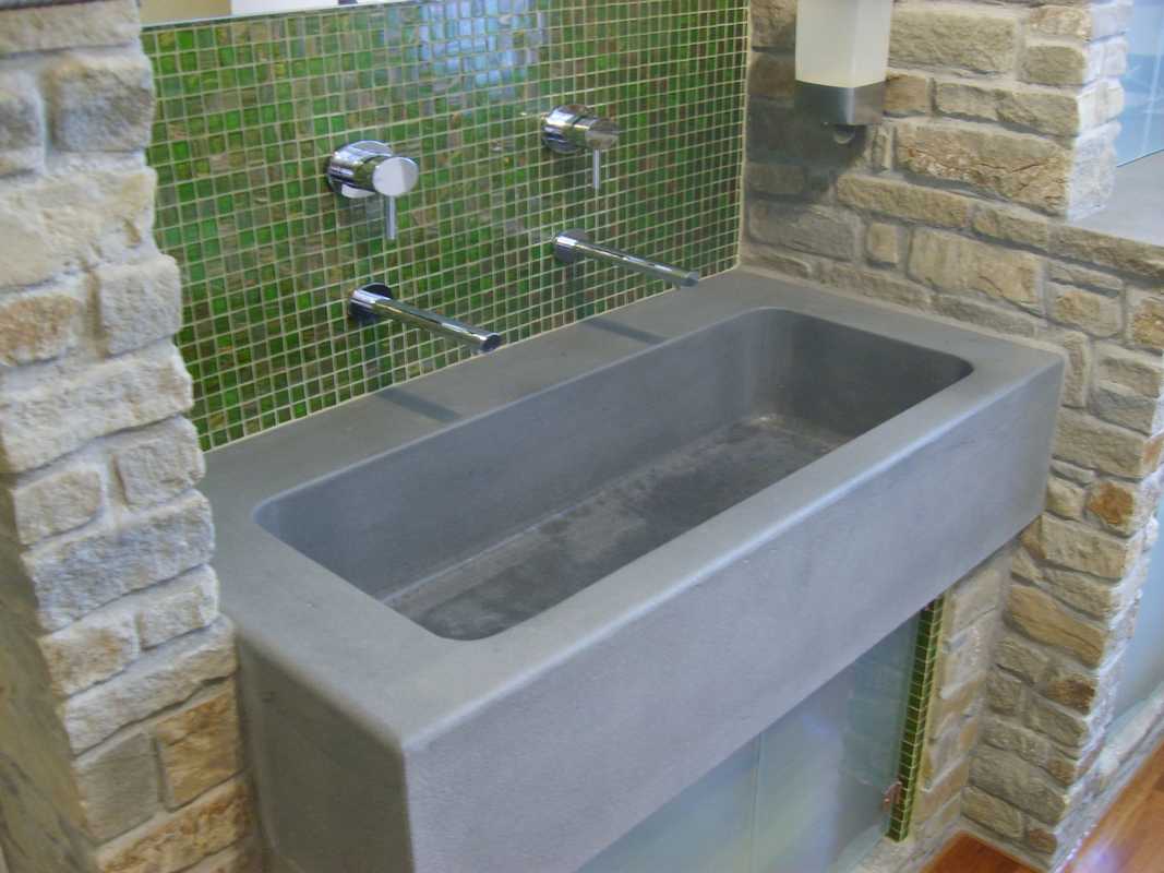 Lavabo per bagno in Pietra di Langa Naturale su misura n°27