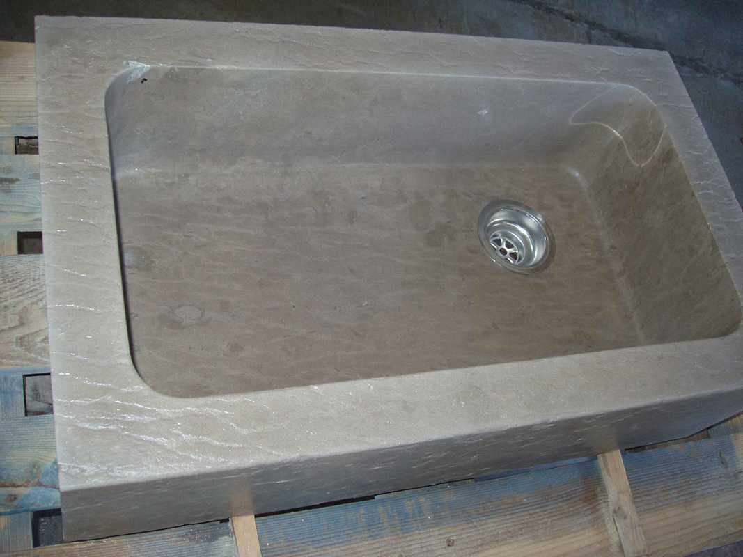 Lavabo per bagno in Pietra di Langa Naturale su misura n°5