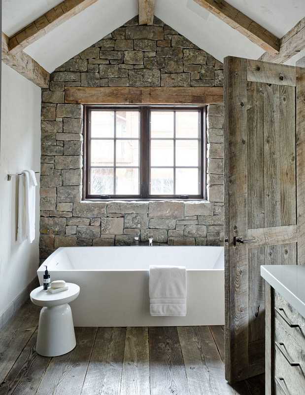 Rivestimento parete bagno in Pietra di Langa Naturale n°35