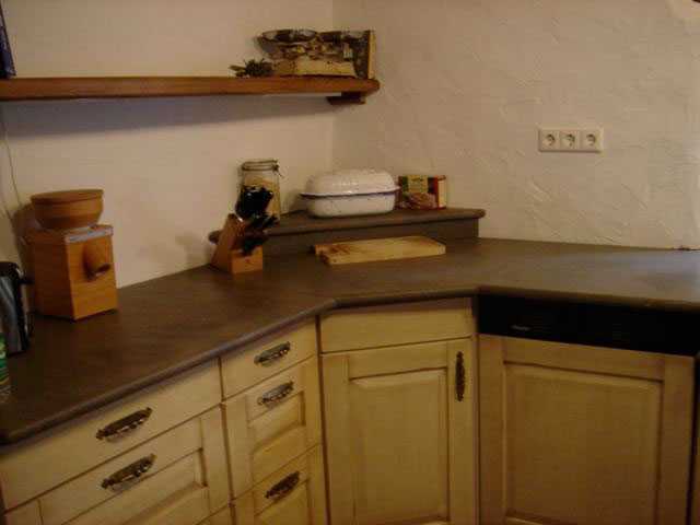 Piano per Cucina in Pietra Alpina Naturale su misura n°12