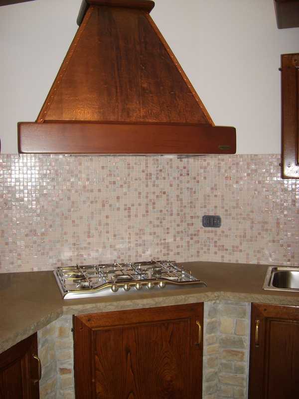 Piano per Cucina in Pietra Alpina Naturale su misura n°14