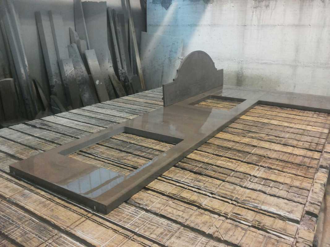 Piano per Cucina in Pietra Alpina Naturale su misura n°8