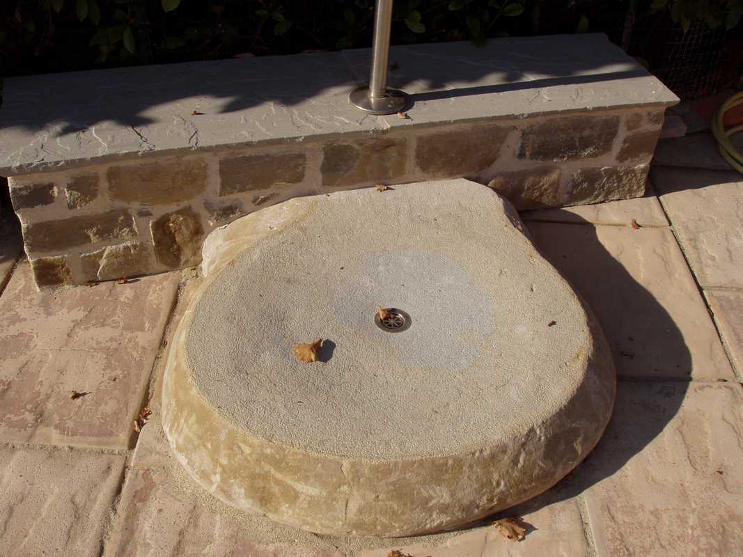 Piatto doccia in Pietra di Langa Naturale su misura n°20