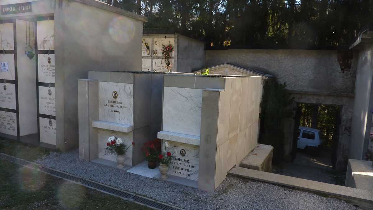Tombe familiale en Pierre Alpina Naturelle n°7